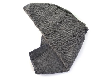 (Top view image) Microfiber Cleaning Cloth , on white background.の写真素材