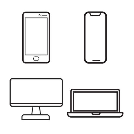 symbol icon IT computer vector illustration.のイラスト素材