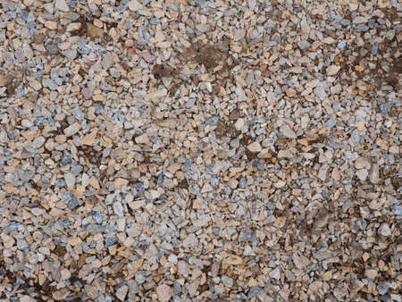 Gravel texture stone floor.の写真素材