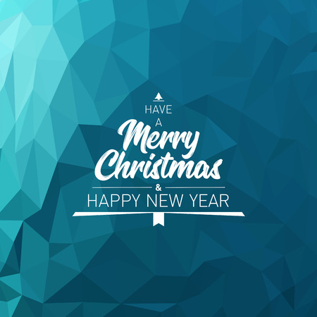 Christmas and New Year card design template.のイラスト素材