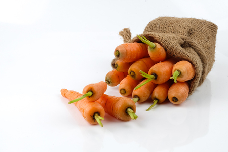 baby carrotsの写真素材