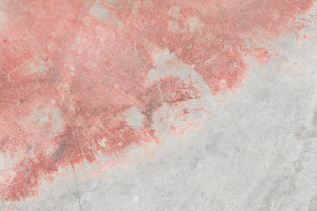 Gray and Red grunge concrete texture background.の写真素材