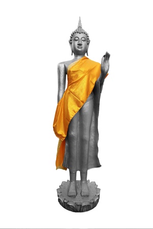 Stone Buddha statue at the Asian respectの写真素材