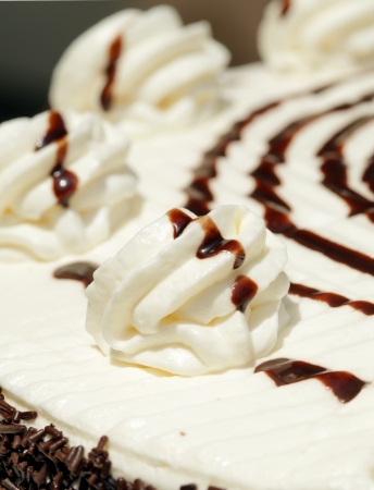 white face cream cake chocolate  
 
の写真素材