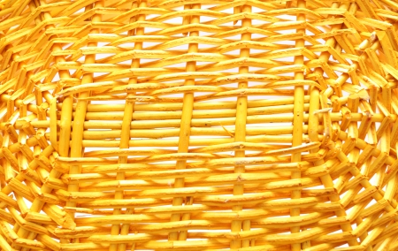 texture basket isolated on white backgroundの写真素材