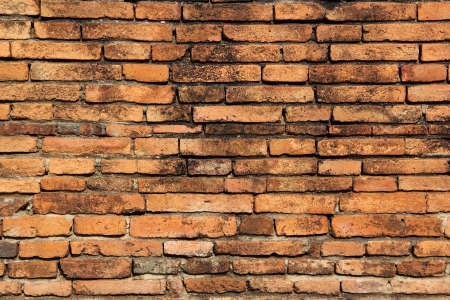 Brick Wall Texture Brick wall with some bricks lighter colored  Texture and background Horizontal の写真素材