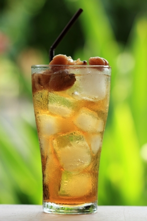 Longan cold water  の写真素材
