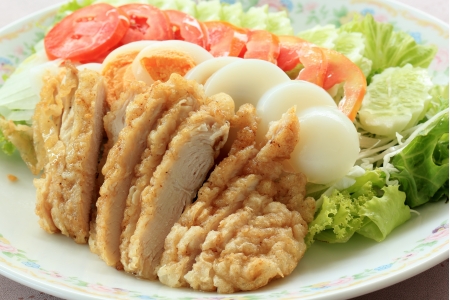 Classic Chicken Salad の写真素材