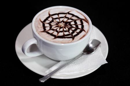 Latte Art   Coffeeの写真素材