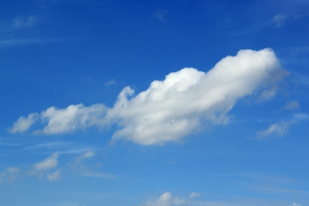 Cloud with blue sky  の写真素材