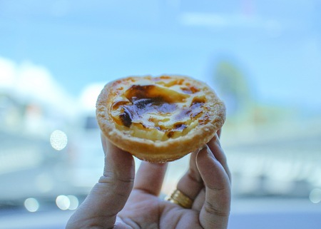 Egg Tartの写真素材
