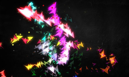 Arrows Abstract Glowing Background Graffitiの写真素材