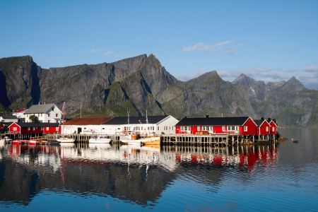 cottages on the Lofoten