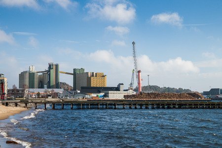 harbor in norwayのeditorial素材