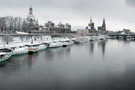 wintertime in Dresdenのeditorial素材