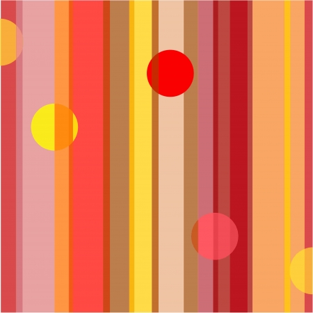 colored stripes with circles wallpaperのイラスト素材