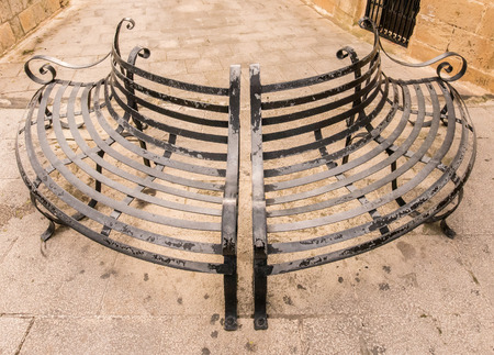 picture of a breaking place at Mdinaの写真素材