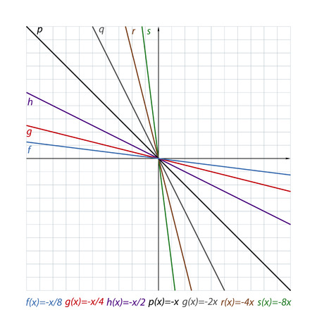 vector illustration shows the location of the lines on the coordinate plane and their functions the coordinate plane.のイラスト素材