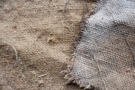 Sackcloth texture for backgroundの写真素材