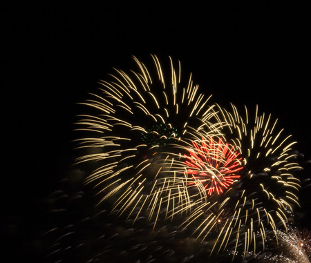 Fireworks, great fireworks, beautiful festivals.の写真素材