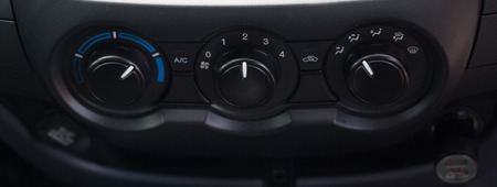 Symbols, Controls air conditioning systems in cars.の写真素材