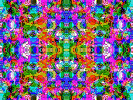 Geometric   abstract  multicolored ornament background  .   Light multicolored.     A wonderful harmony of colors. の写真素材