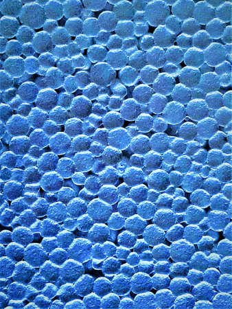 Background picture polystyrene colored blueの写真素材