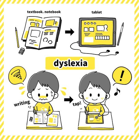 dyslexia Children's Educationの写真素材