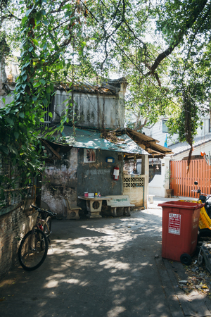 Old Town in Bangkok, Thailandのeditorial素材