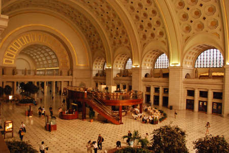 Union Station in Washington DCの写真素材