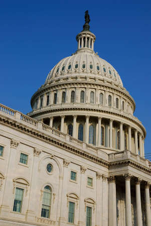 US Capitol in Washington DCの写真素材