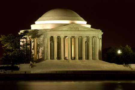 The Thomas Jefferson Memorial is a presidential memorial in Washington, D.C. that is dedicated to Thomas Jefferson, an American Founding Father and the third president of the United States.のeditorial素材