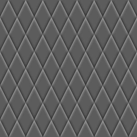Abstract background, seamless texture from black tiles, vector illustration.のイラスト素材