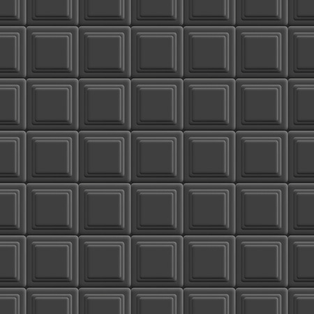 Abstract background, seamless texture from black tiles, vector illustration.のイラスト素材