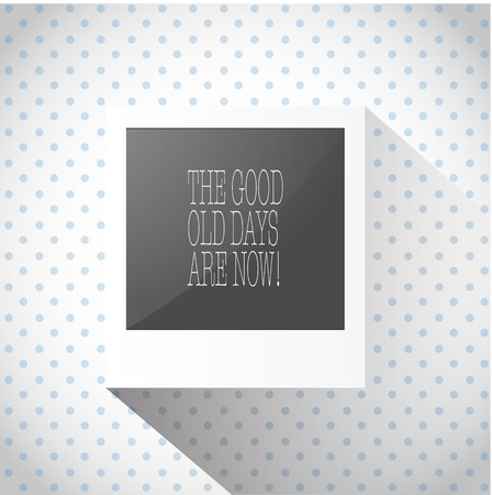 instant photo frameのイラスト素材