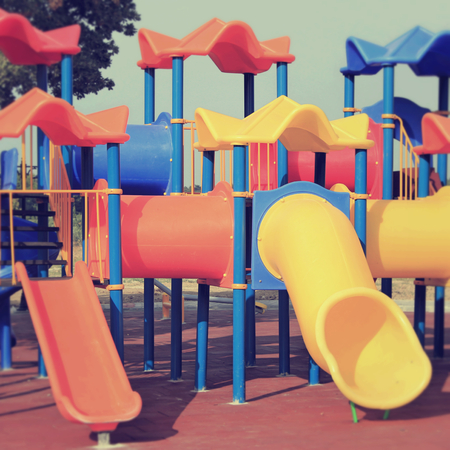 Children playgroundの写真素材