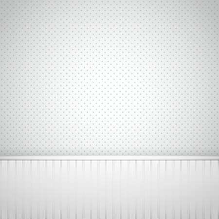 Polka dot wall with copyspaceのイラスト素材