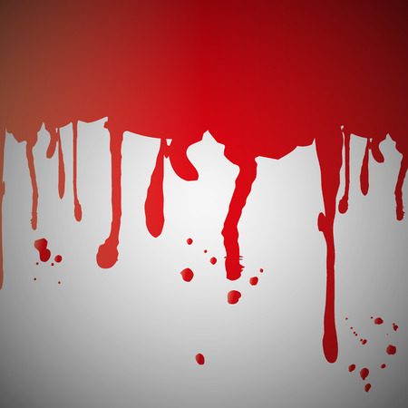 Blood splatter on wallのイラスト素材