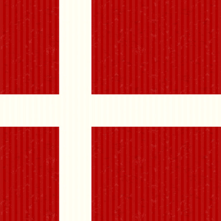 Denmark Flagのイラスト素材