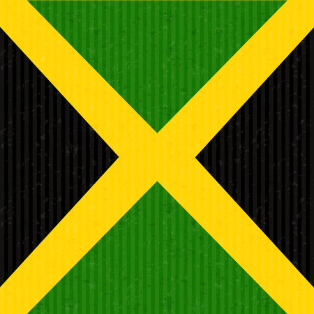Flag of Jamaicaのイラスト素材