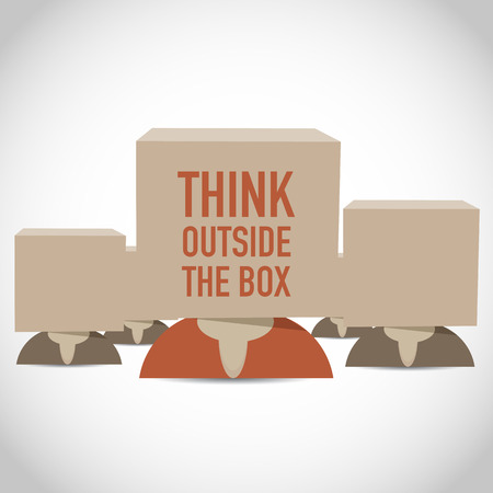 Vector creative thinkingのイラスト素材