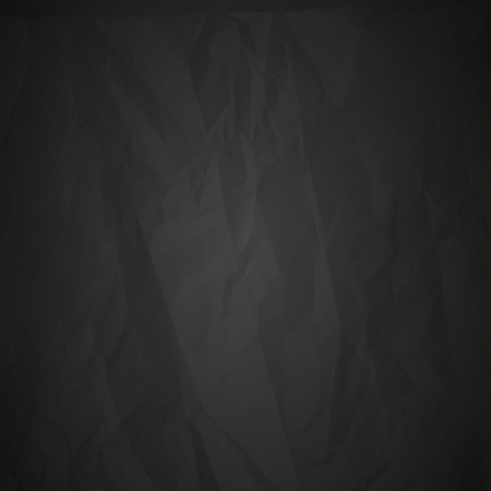 creased black paperのイラスト素材
