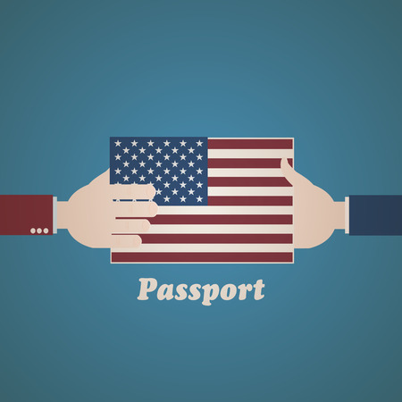 US Passportのイラスト素材