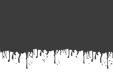 Black blood splatter copy spaceのイラスト素材