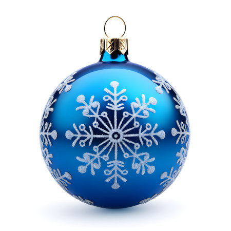 Ball toy of blue color isolated on white backgroundの素材
