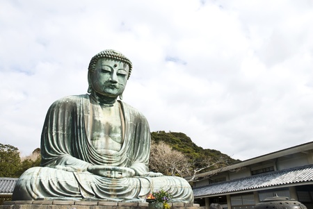 buddha statue in Japanの写真素材