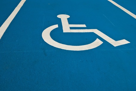 Disabled parkingの写真素材