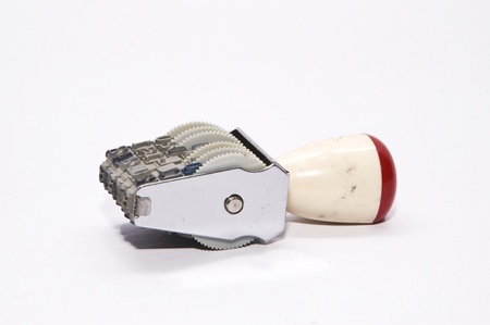 date stamp tool isolatedの写真素材