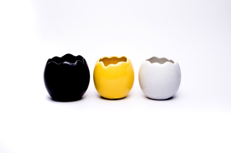 ceramics toy on white backgrounds