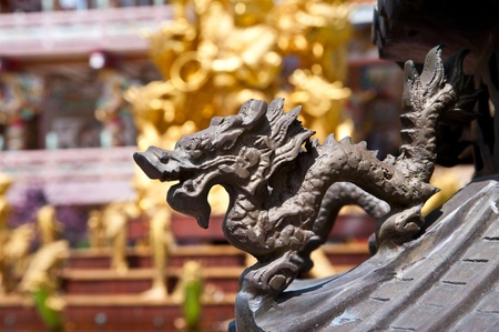 dragon statueの写真素材